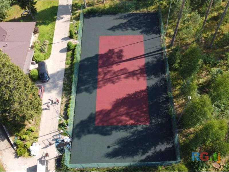 Резиновое покрытие для детских спортивных площадок