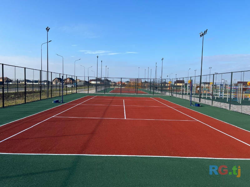 Резиновое покрытие для детских спортивных площадок